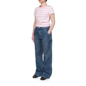 NEW DENIMIST teri wide leg carpenter jean in indigo